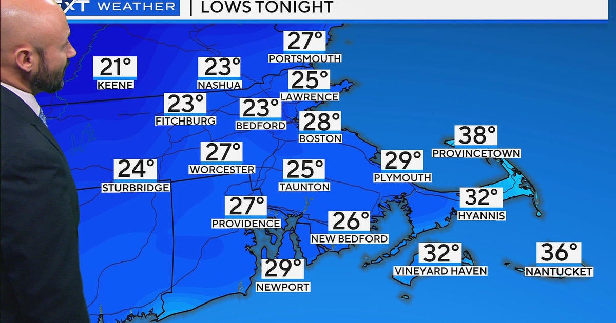 Next Weather: WBZ midday forecast for November 12, 2023