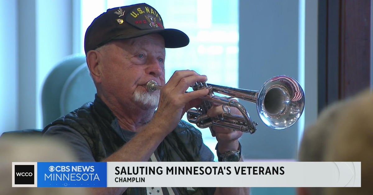 An event saluting Minnesota’s veterans in Champlin CBS Minnesota