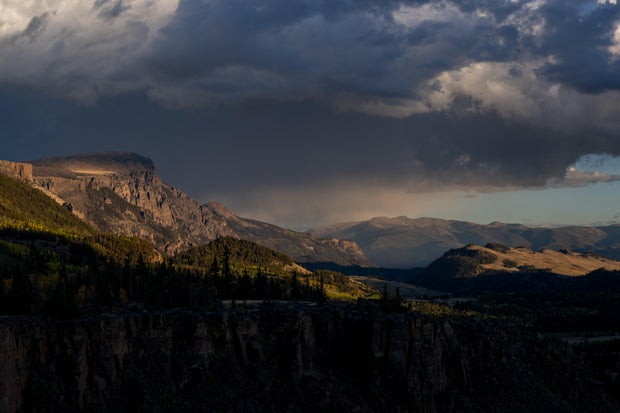 The San Juan Mountains are seen in September 2023 in Rio Grande National Forest, Colorado.