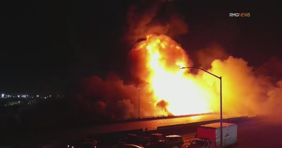Arson suspected in massive fire that damaged I-10 freeway in Downtown ...