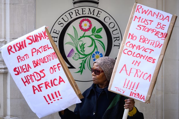U.K. Supreme Court rules government's plan to send asylum seekers to Rwanda is unlawful
