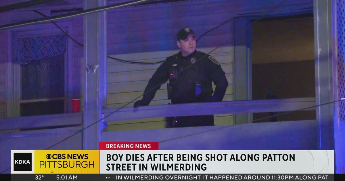 Boy dies after being shot in the head in Wilmerding CBS Pittsburgh