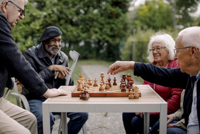 Playing Up: The Benefits and Drawbacks of Competing in Older Age