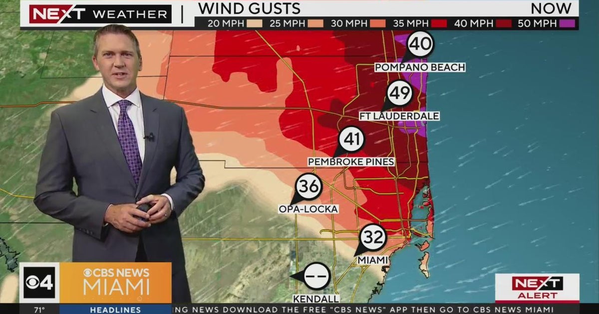 Miami Weather for Thursday 11/16/2023 5AM - CBS Miami