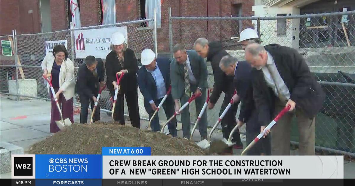 Watertown breaks ground on new "green" high school