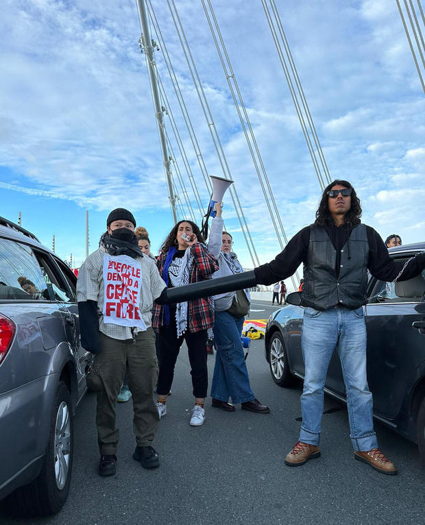 Bay Bridge protest 