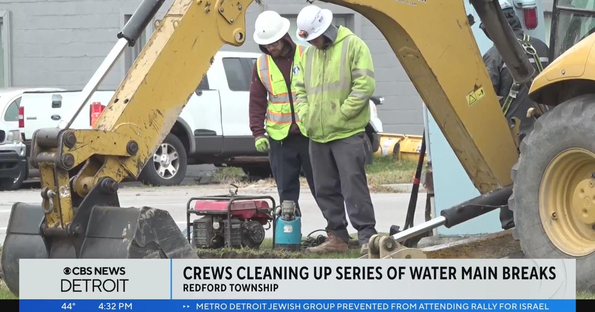 Redford Township grapples with 30 water main breaks in 6 days; repairs ...