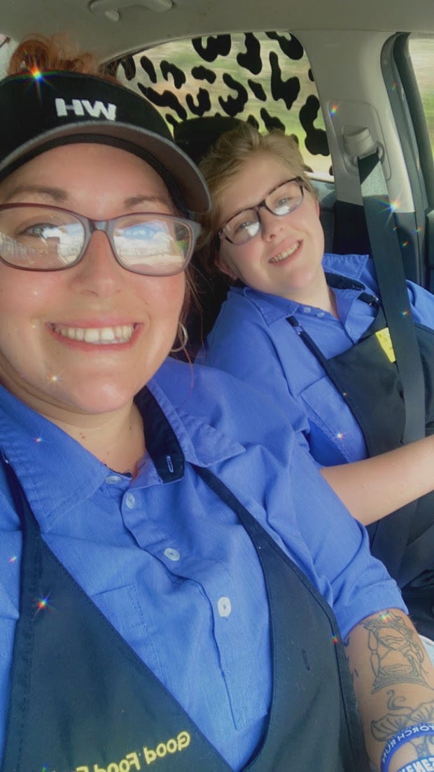 Precious Edwards and Jacob Williamson