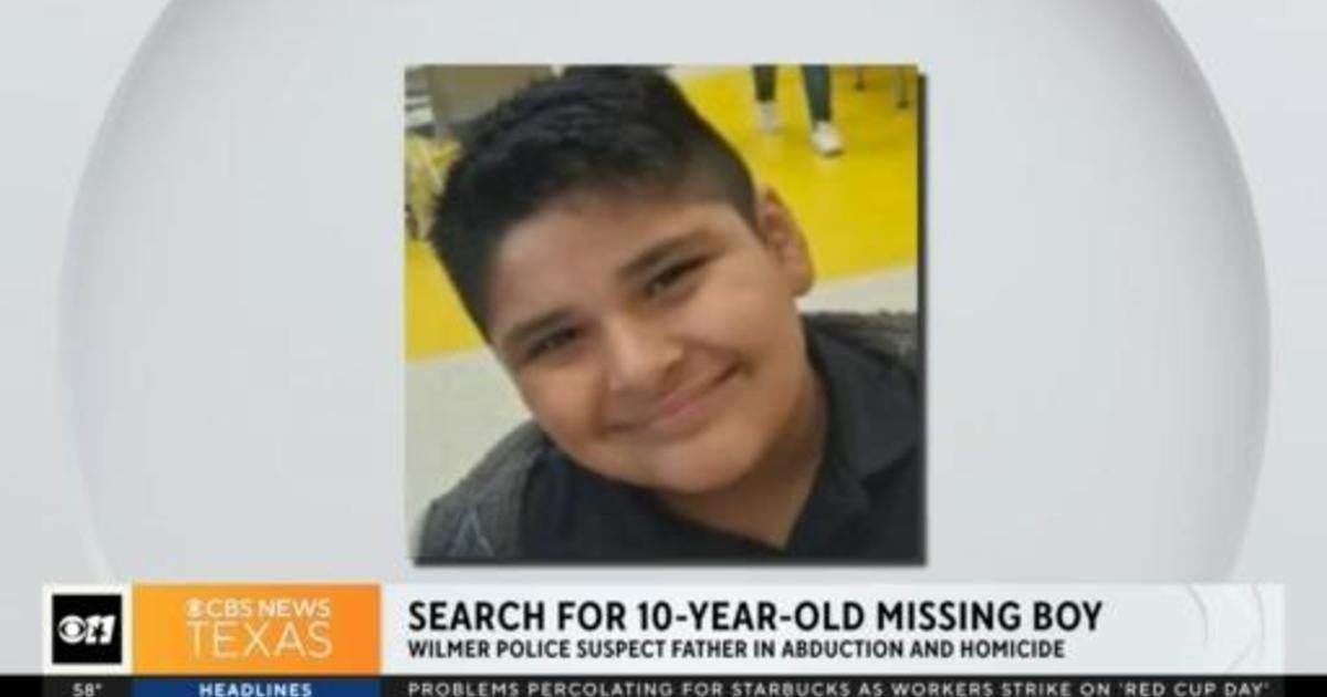 Search continues for 10-year-old missing boy - CBS Texas