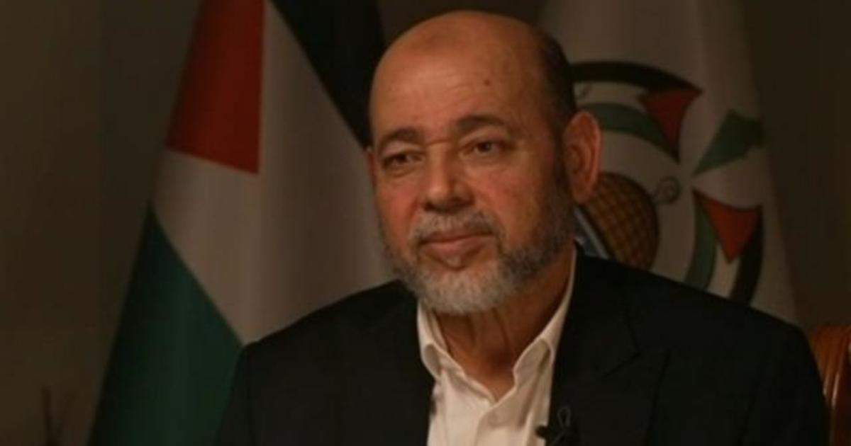 Senior Hamas leader says hostage deal is close, blames U.S. for Gaza devastation