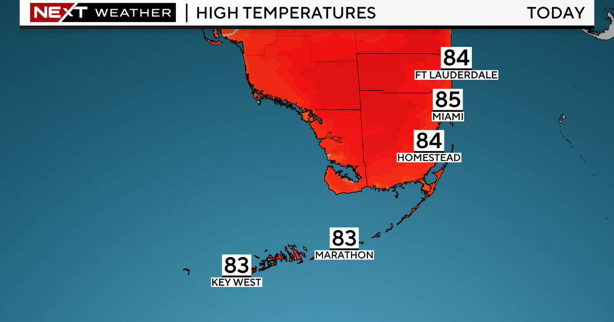 Miami might to see report warmth beneath mostly sunny skies