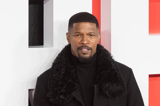 Jamie Foxx attends the European Premiere of Creed III.