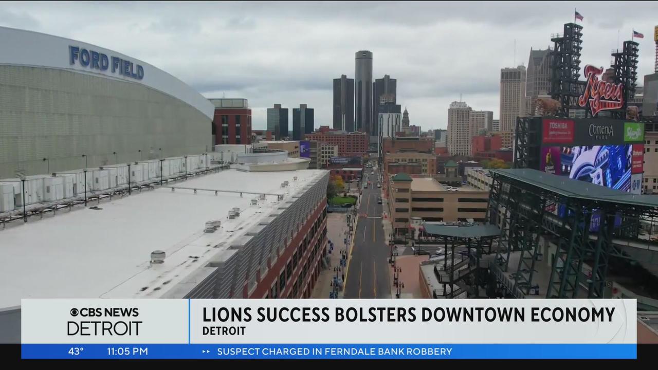 Detroit Lions success bolsters downtown economy