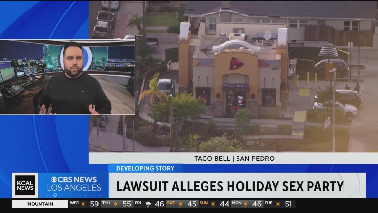 Lawsuit alleges holiday sex party at local Taco Bell