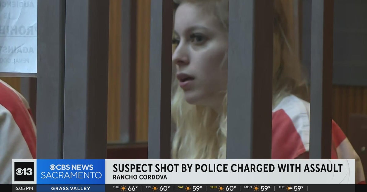 Suspect shot by police in Rancho Cordova charged with assault