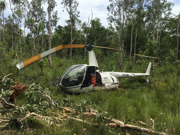 Crocodile egg hunter dangling from helicopter died after chopper ran out of fuel, investigation finds