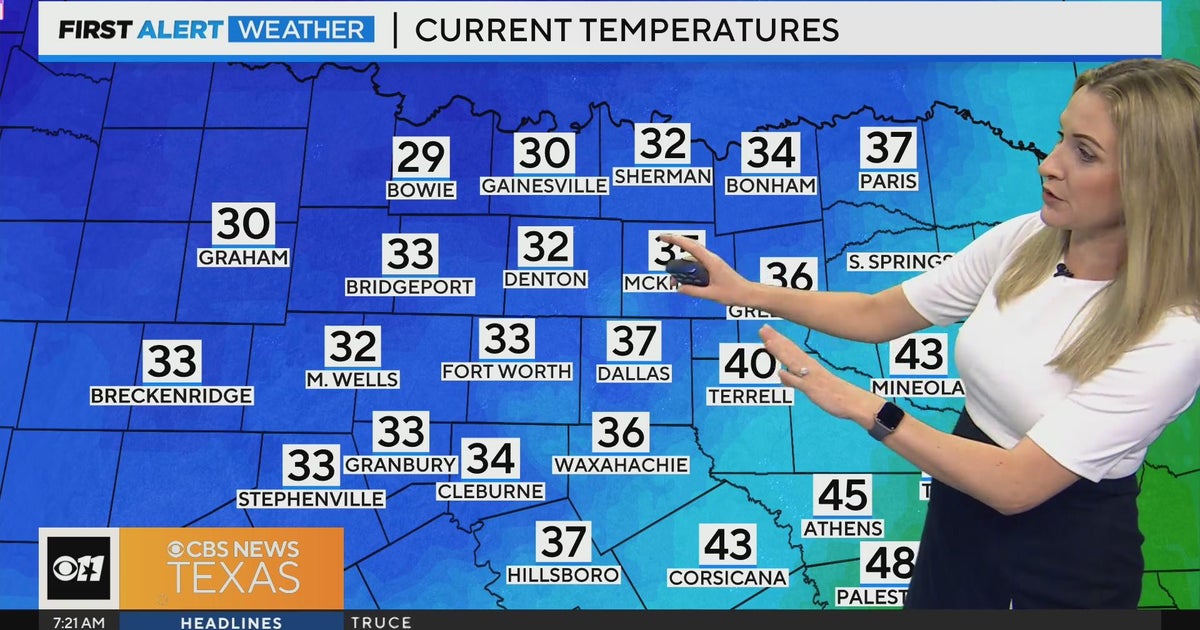 Colder weather coming into North Texas - CBS Texas