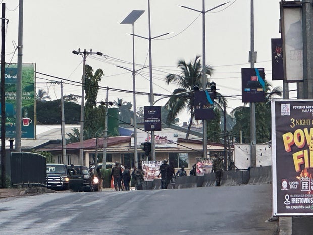 Nationwide curfew declared in Sierra Leone after attack on army barracks in capital city