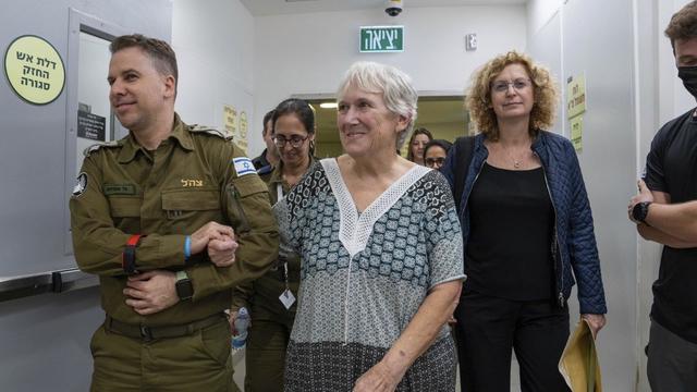 Margalit Moses, a released Israeli hostage 