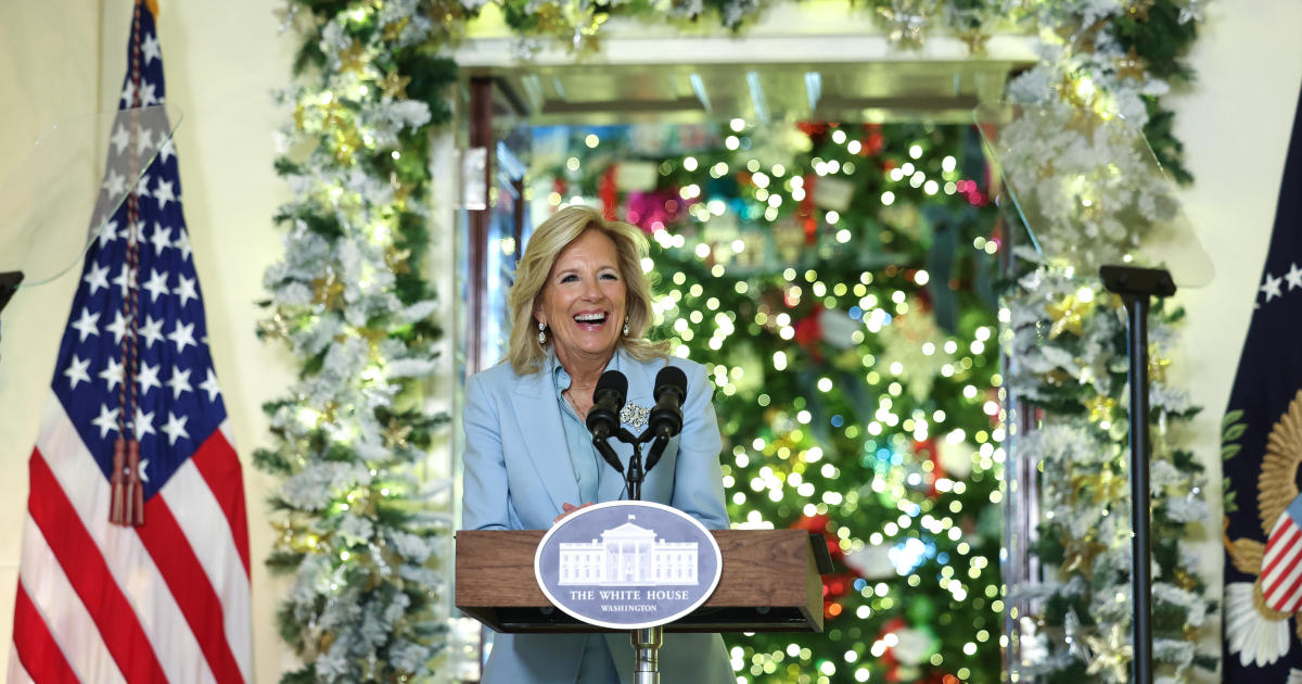 Jill Biden releases White House Christmas video featuring tap dancers performing "The Nutcracker"