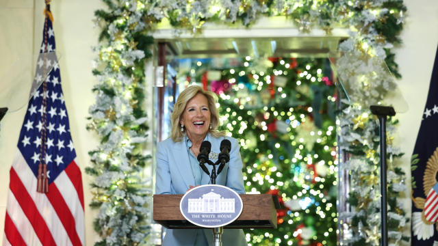 First Lady Jill Biden Delivers Remarks On Her Holiday Message For The Season 