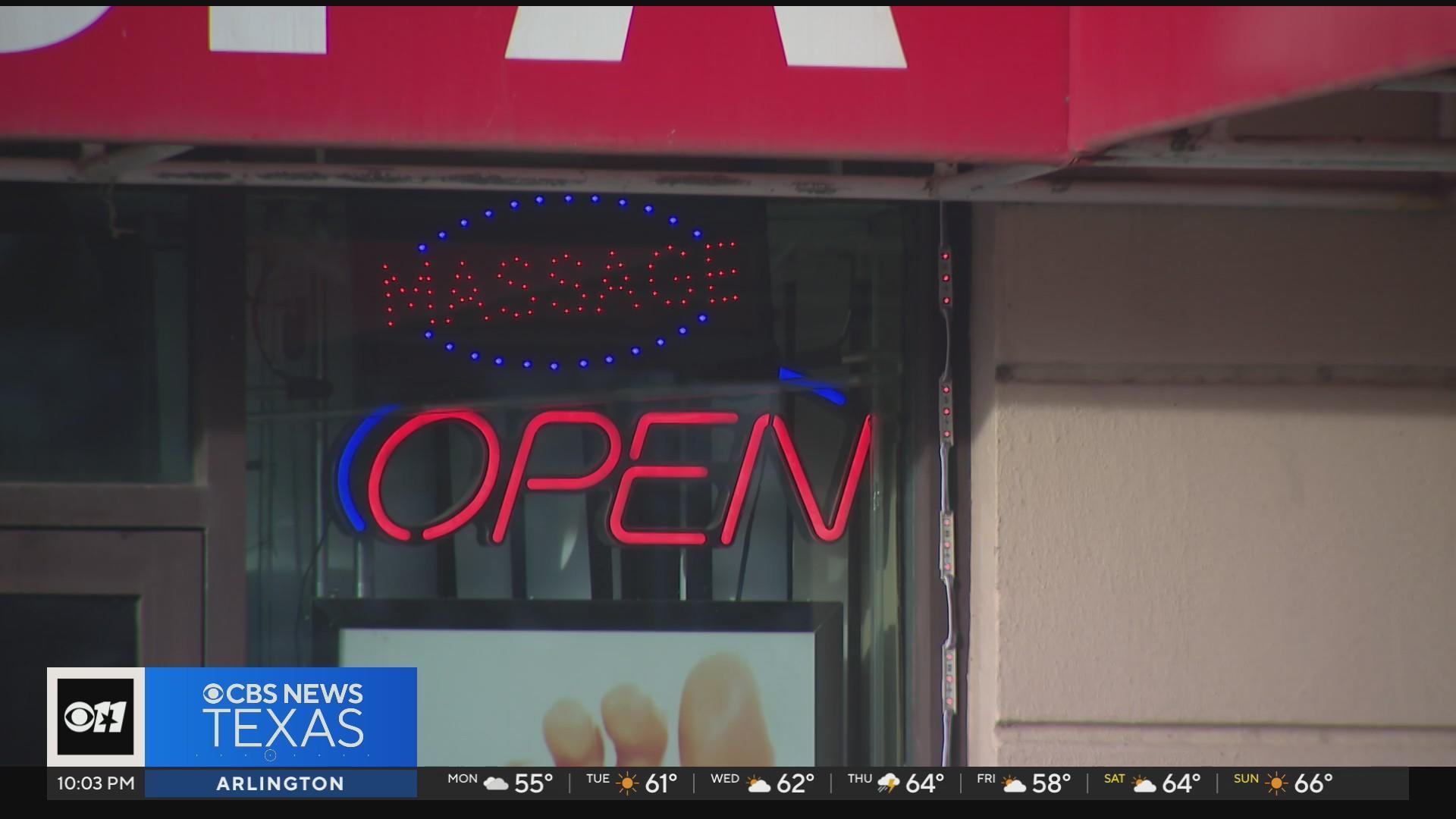 Plano police cracking down on massage parlors with sex on menu