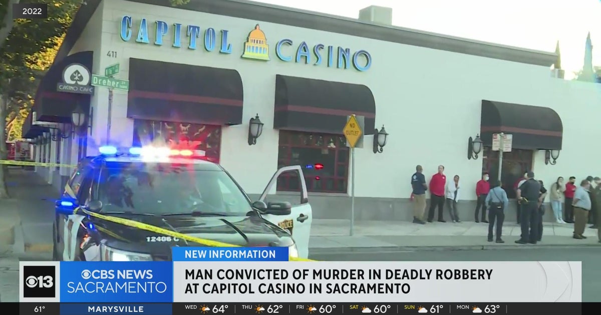 Man convicted in deadly robbery at Capitol Casino in Sacramento