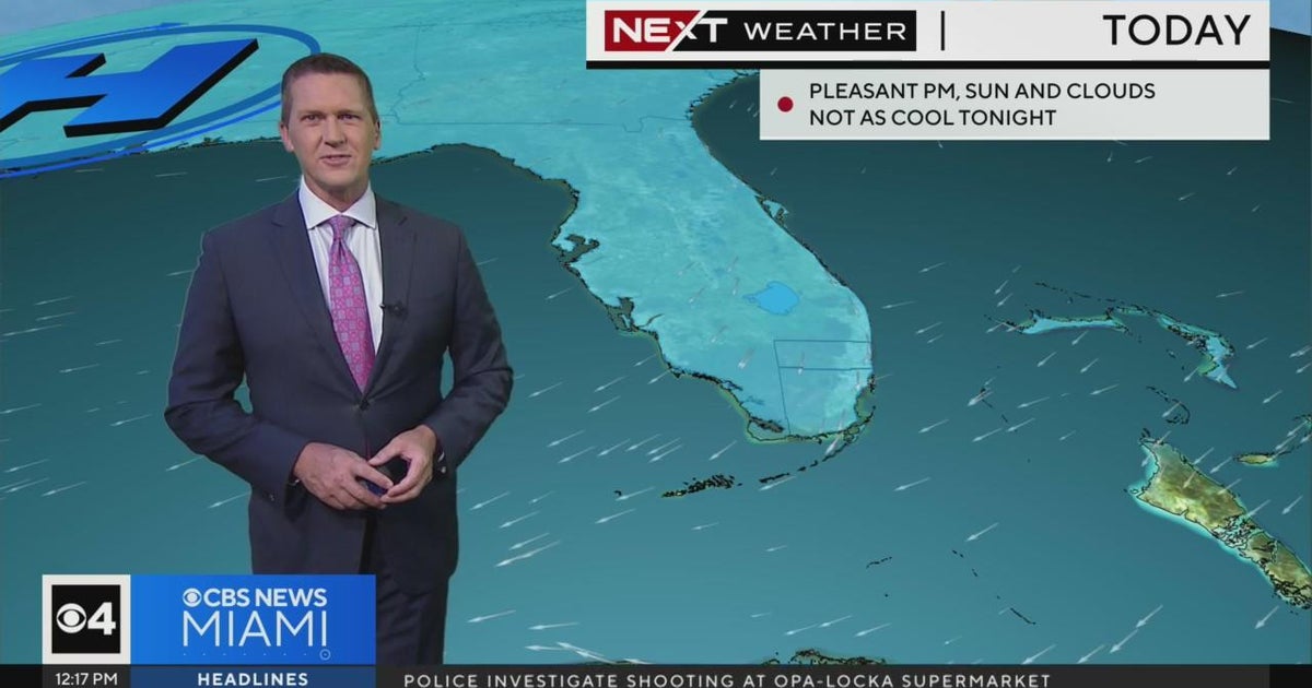 Miami Weather for Wednesday 11/29/2023 12PM CBS Miami
