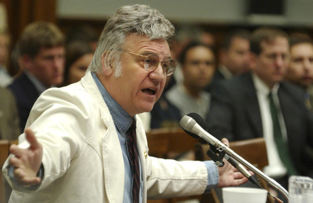 Rep. James Traficant, D-Ohio, testifies at a hearing of the 