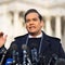 George Santos Holds Press Conference On Capitol Hill Steps 