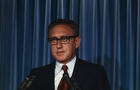 Henry Kissinger Announcing Nixon's Trip to China 