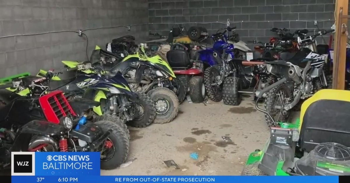 Baltimore man arrested after dirt bikes, ATVs, guns seized by police ...