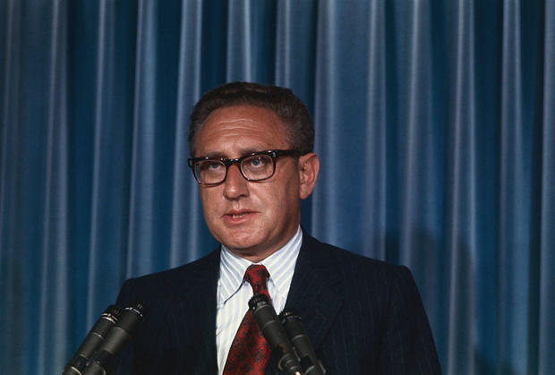 Henry Kissinger Announcing Nixon's Trip to China 