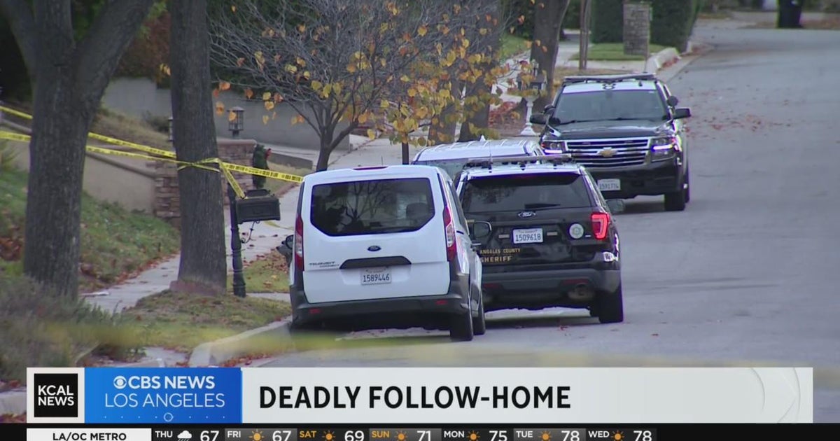 LA County worker killed in follow-home robbery - CBS Los Angeles