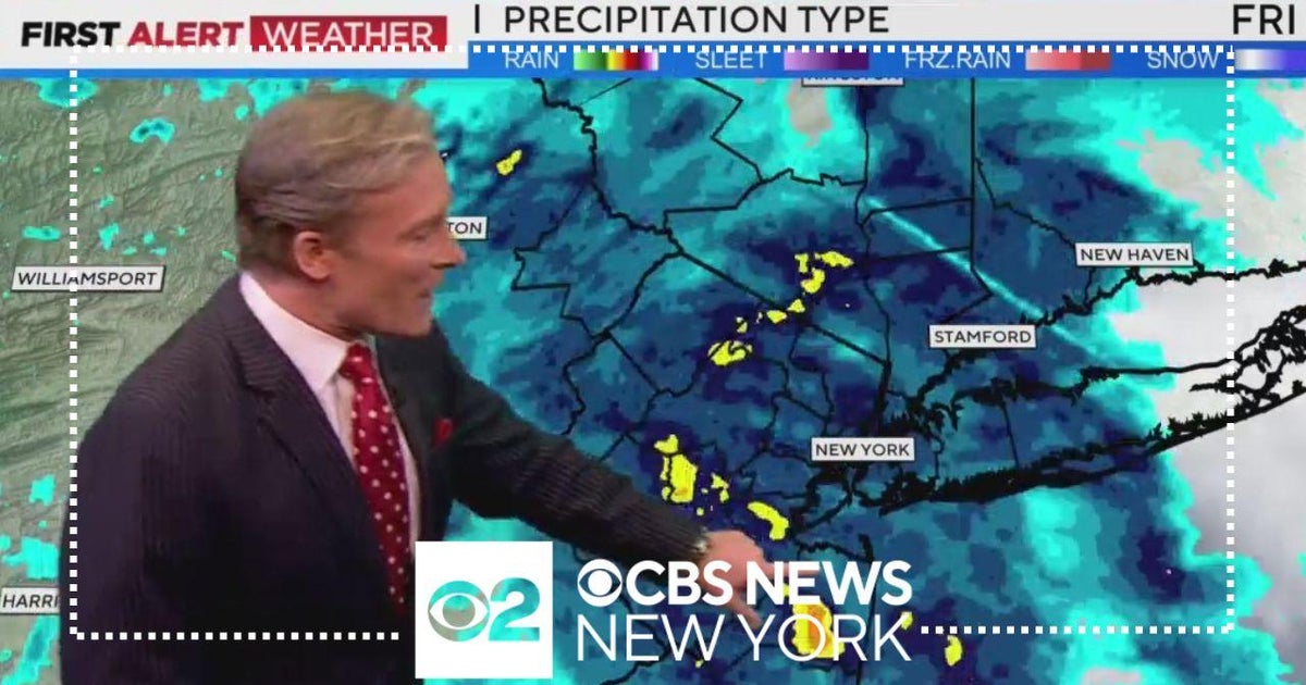 First Alert Weather: Friday evening update - 12/1/23 - CBS New York