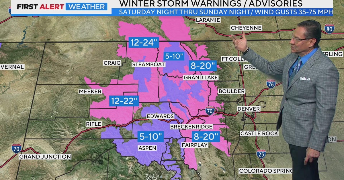 A chilly Denver weekend with super strong winds and heavy snow in the ...