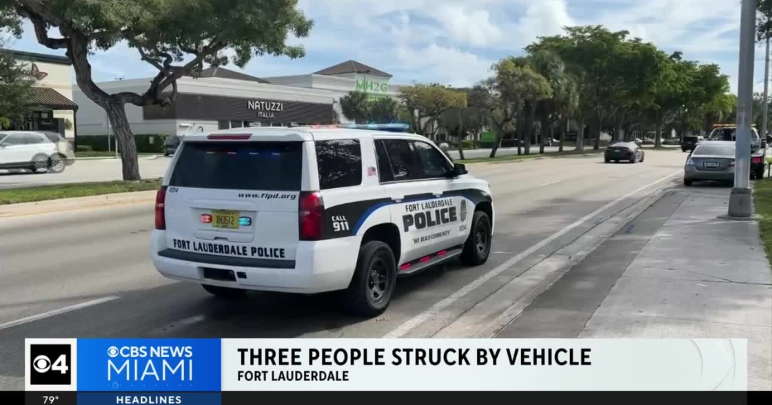 3 hospitalized following acquiring hit by auto in Fort Lauderdale 3 hospitalized following acquiring hit by auto in Fort Lauderdale