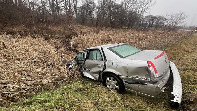 Two injured after elderly man attempted to make U-turn on I-94 