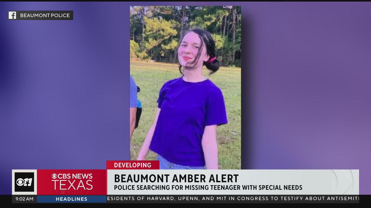 AMBER Alert issued for Beaumont 14 year old