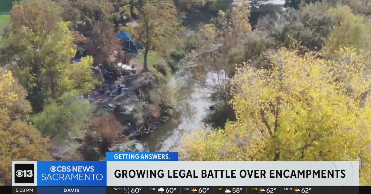 Sacramento sees growing legal battle over homeless encampments