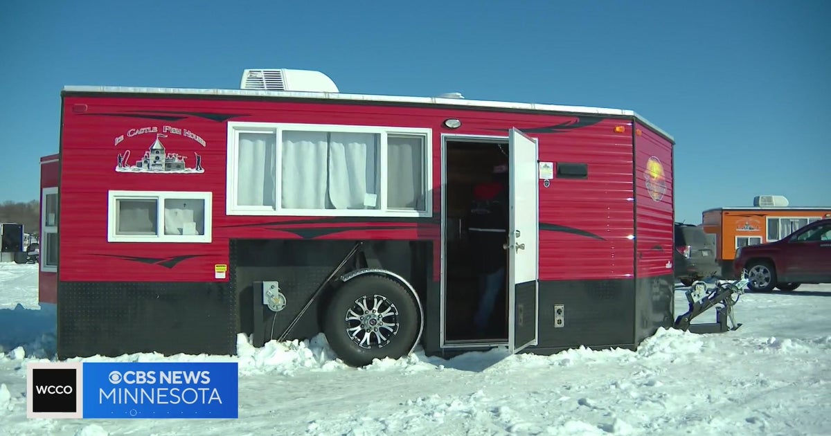 Montevideo company makes custommade fish houses CBS Minnesota