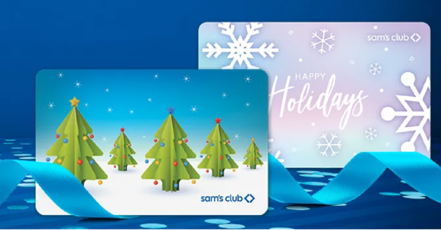 Sam's Club holiday gift cards 