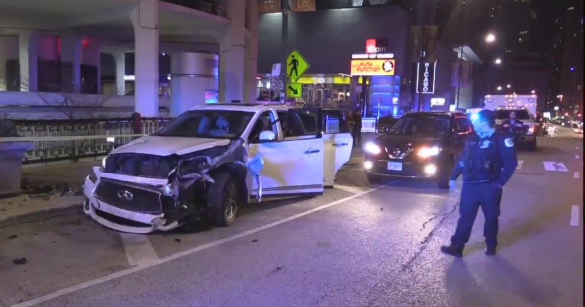 Woman, 56, killed after being struck by SUV in River North - CBS Chicago