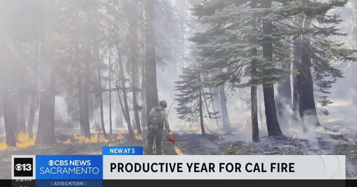 Cal Fire productive in prescribed burn operations thanks to slower wildlife season