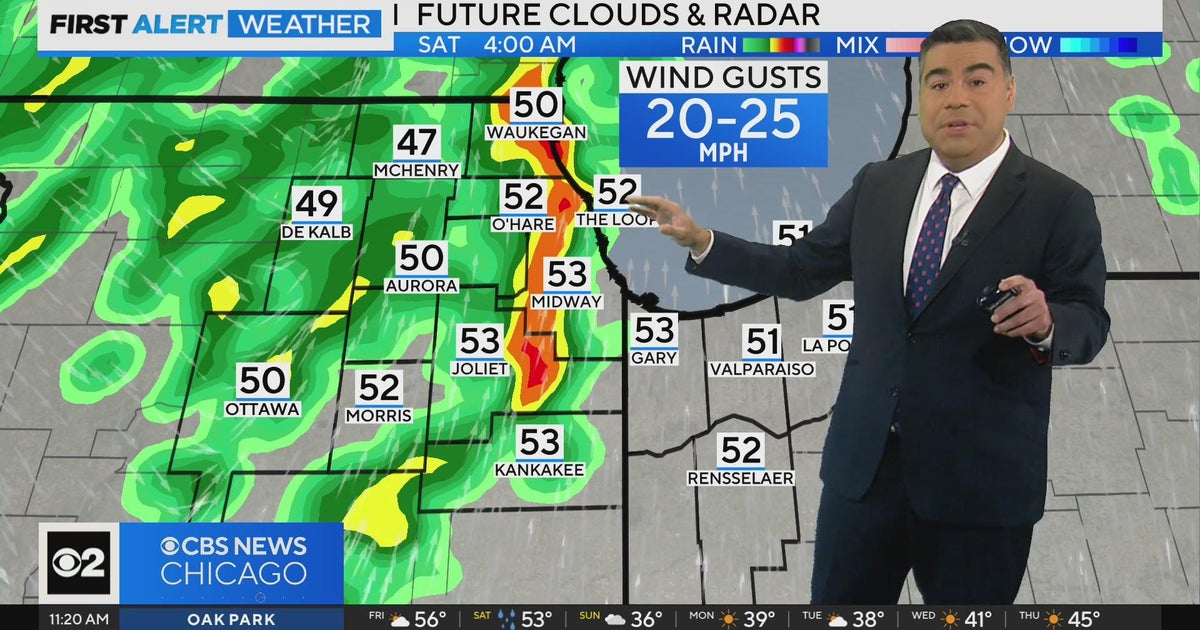 Chicago First Alert Weather: Have the umbrella handy - CBS Chicago