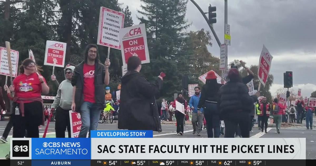 Sacramento State Faculty Hit The Picket Lines As They Seek Salary Raise ...