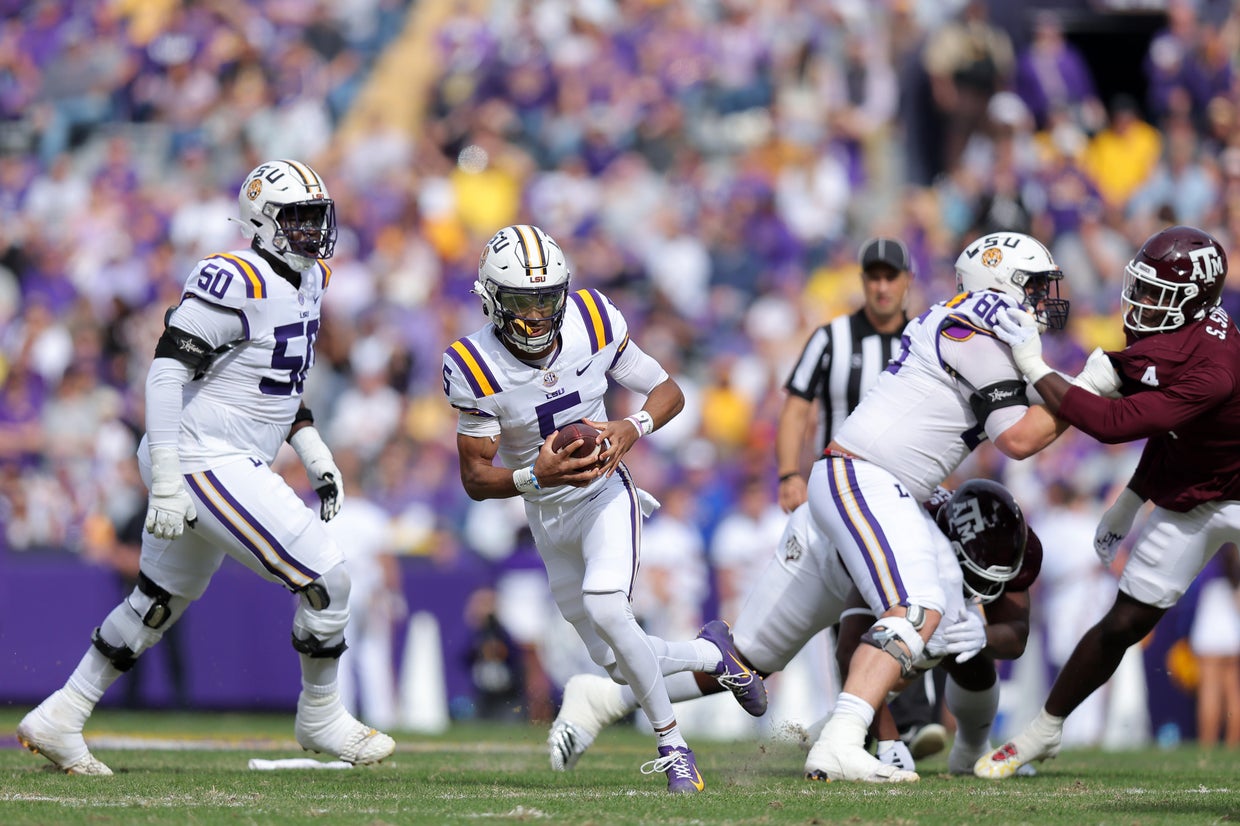 LSU QB Jayden Daniels wins Heisman Trophy to cap off prolific season ...