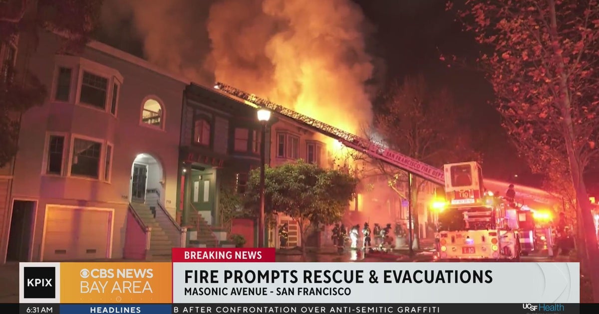 SF Fire crews knock down 3-alarm fire that hospitalized 2, forced ...