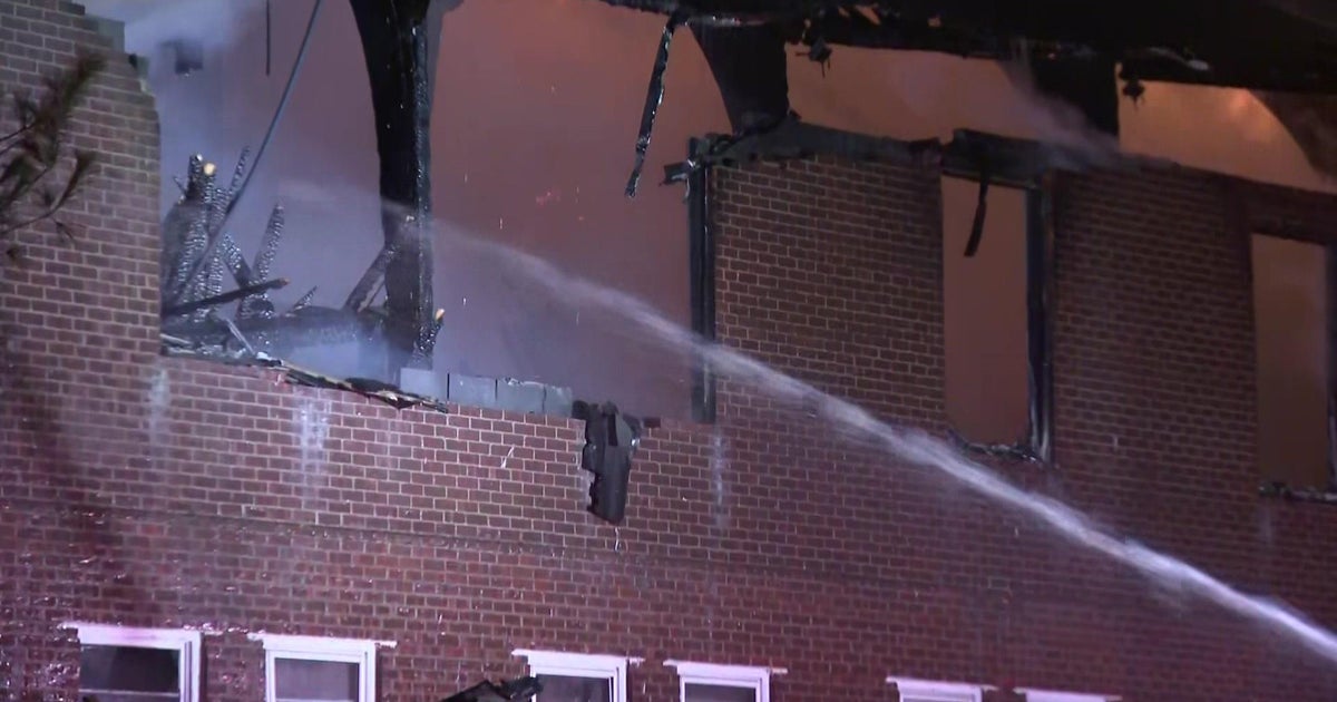 Church building destroyed by early morning fire in Yonkers - CBS New York