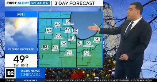 Chicago First Alert Weather: Warming trend on the way - CBS Chicago